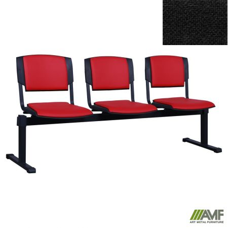 Стілець офісний AMF Призма-3 чорний А-1 (016360)